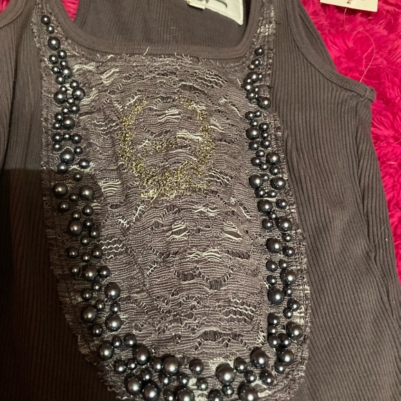 NWOT Hale Bob Handmade Tank Top - Picture 4 of 9